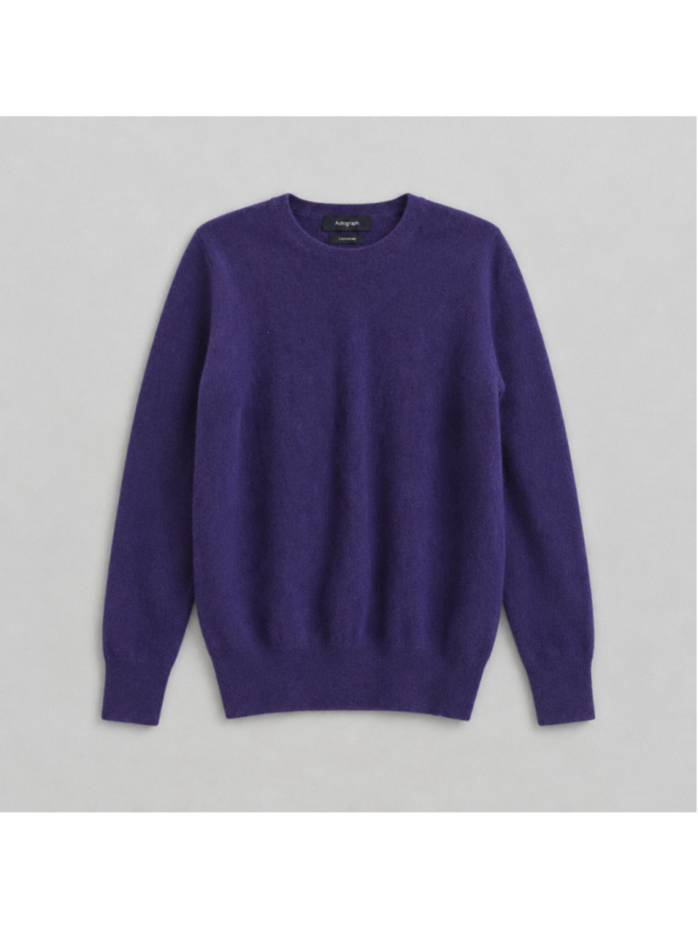 Women's Autograph Crew Neck Cashmere Sweater 💜
